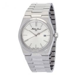 Quartz Silver Dial Mens Watch