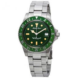 Mathey Vintage Automatic Green Dial Mens Watch