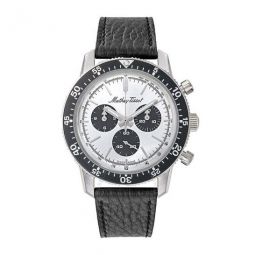 1968 Chronograph Automatic Silver Dial Mens Watch