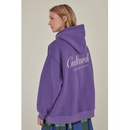 Cultural Leisure Society Oversized Hoodies SWEATER - PURPLE