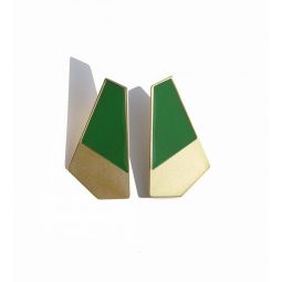 Turi Earrings - Green