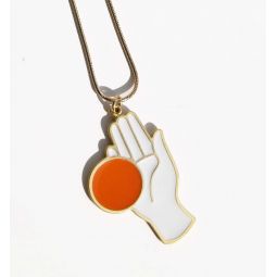 Chance Necklace - Orange