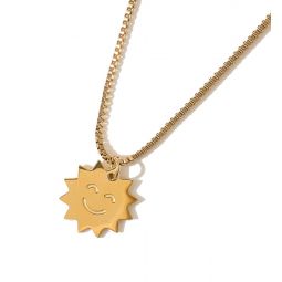 Behind the Smile Necklace - Gold