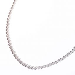 Refined Crystal Necklace - Pearl
