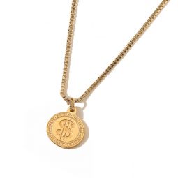 One Billion Coin Necklace - Gold