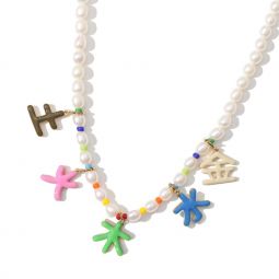 Five Elements Pearl Necklace - Rainbow