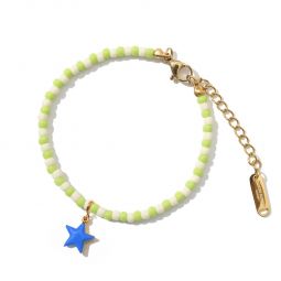 Shining Star Bracelet - Cobalt/Green