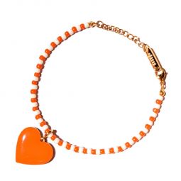 Heart to Heart Bracelet - Orange/Yellow