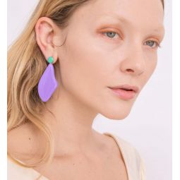 Lima Earrings - Spring Lilac