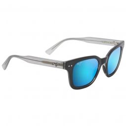 Maui Jim Shore Break Polarized Classic Black with Grey Sunglasses - Blue Hawaii Lens