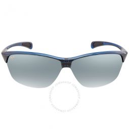 Hot Sands Neutral Grey Wrap Unisex Sunglasses