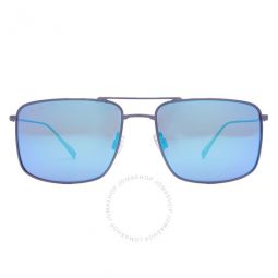 Aeko Blue Hawaii Navigator Sunglasses