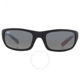 Stingray Neutral Grey Wrap Unisex Sunglasses
