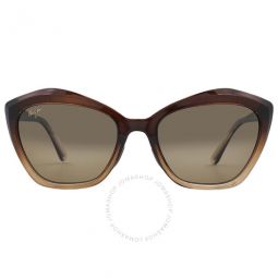 Lotus HCL Bronze Cat Eye Ladies Sunglasses