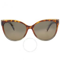 Olu Olu HCL Bronze Butterfly Ladies Sunglasses