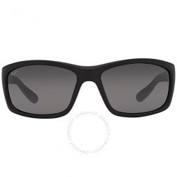 Kanaio Coast Neutral Grey Rectangular Mens Sunglasses