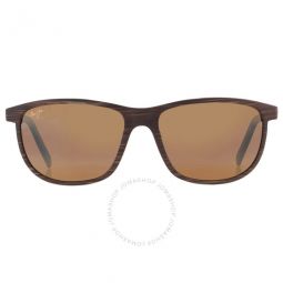 Lele Kawa HCL Bronze Rectangular Unisex Sunglasses