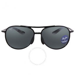 Alelele Bridge Nuetral Grey Pilot Unisex Sunglasses