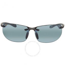 Banyans Nuetral Grey Wrap Unisex Sunglasses