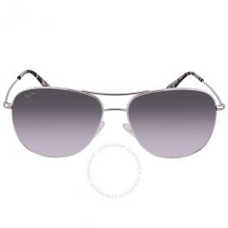 Cliff House Polarized Grey Pilot Sunglasses