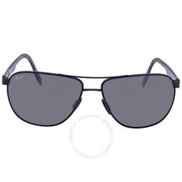 Castles Neutral Grey Pilot Unisex Sunglasses