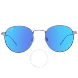 Nautilus Blue Hawaii Round Ladies Sunglasses
