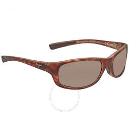 Kipahulu Polarized HCL Bronze Rectangular Unisex Sunglasses