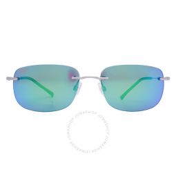 Ohai MAUIGreen Rectangular Unisex Sunglasses