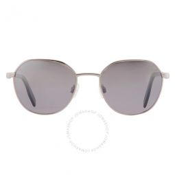 Hukilau Dual Mirror Silver to Black Geometric Unisex Sunglasses