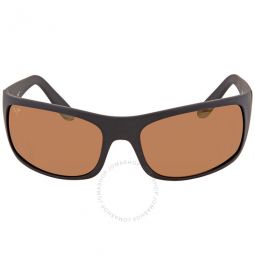 Peahi HCL Bronze Wrap Unisex Sunglasses