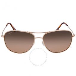 Cliff House HCL Bronze Pilot Unisex Sunglasses