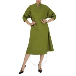 Ladies Olive Green Giano Long Caftan Dress, Brand Size 38 (US Size 4)