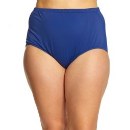 Maxine Plus Size Solids Full Bikini Bottom