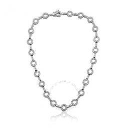 Sterling Silver Looped Chain Classic Necklace