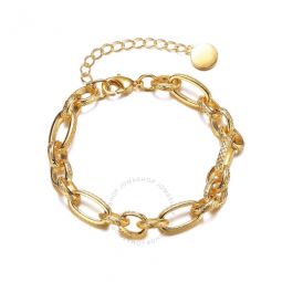 14K Gold Plated Link Chain Bracelet
