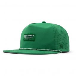 melin Coronado Brick Hydro Performance Snapback Golf Hat - Kelly Green