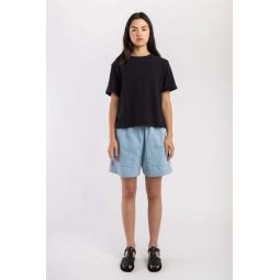 Terry Tee - Faded Black