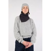 Brushed Pullover - Heather Grey