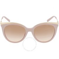 Montauk Brown Pink Gradient Butterfly Ladies Sunglasses