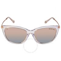 Dublin Rose Gold Polarized Cat Eye Ladies Sunglasses