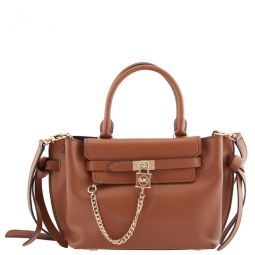 Ladies Luggage Hamilton Legacy Small Leather Belted Satchel