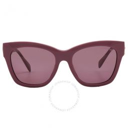 Empire Dusty Rose Solid Butterfly Ladies Sunglasses