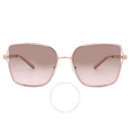 Cancun Pink Gradient Butterfly Ladies Sunglasses