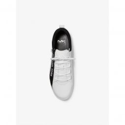 Keating Leather and Mesh Zip-Up Sneaker