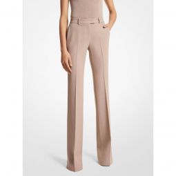 Haylee Double Crepe Sable Flared Trousers