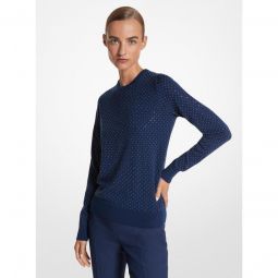 Studded Merino Wool Sweater