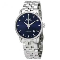 Automatic Blue Dial Stainless Steel Mens