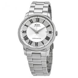 Baroncelli III Automatic Silver Dial Mens Watch