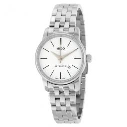 Baroncelli Automatic White Dial Stainless Steel Ladies Watch