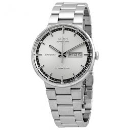 Commander II Automatic Silver Dial Mens Watch